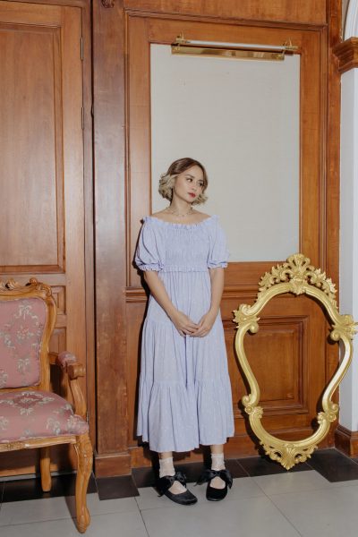 Kelana Flower Lilac Dress