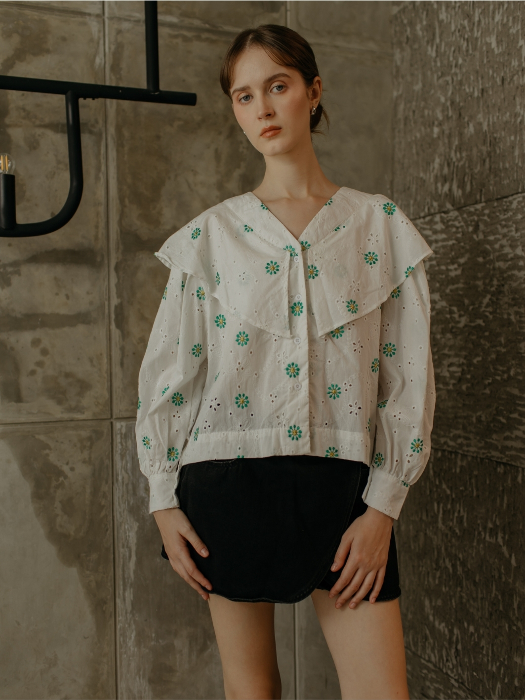 Isla Embroidery Top - Image 3