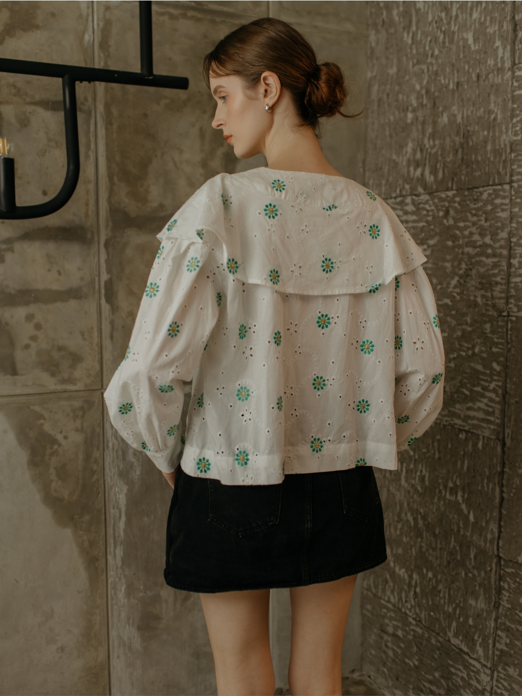 Isla Embroidery Top - Image 4