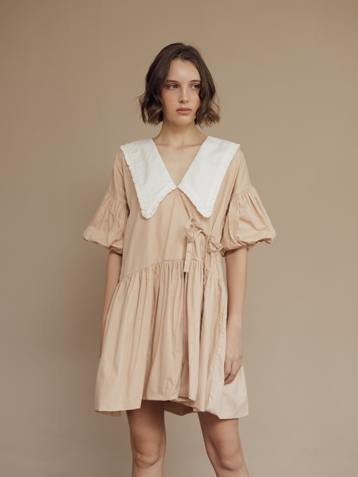 Zoey Cream Dress - Image 2