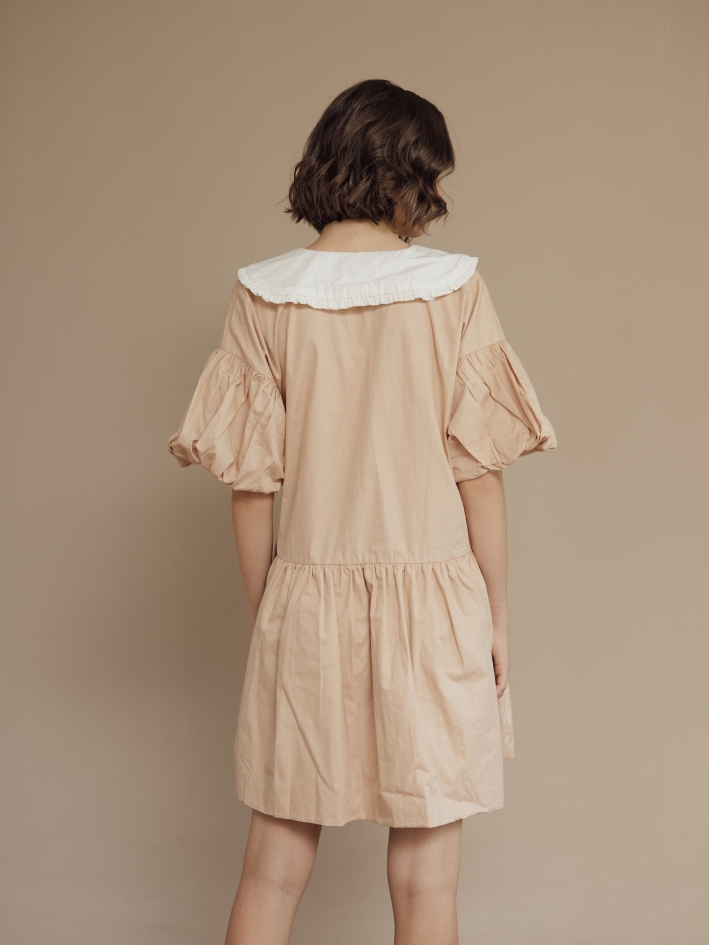 Zoey Cream Dress - Image 3