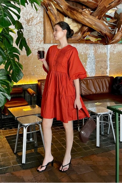 Lovi Terracota Dress