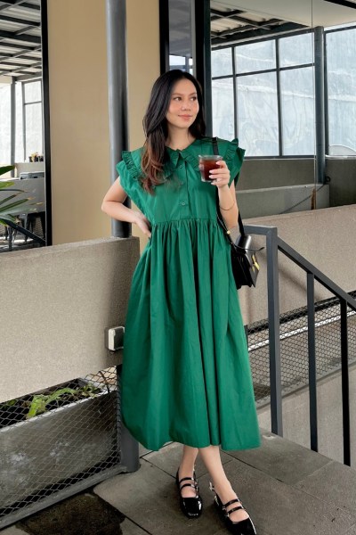 Sopia Green Dress