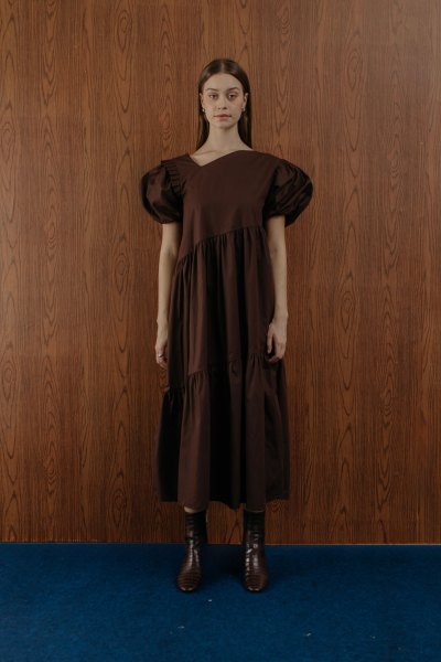 Vere Brown Dress